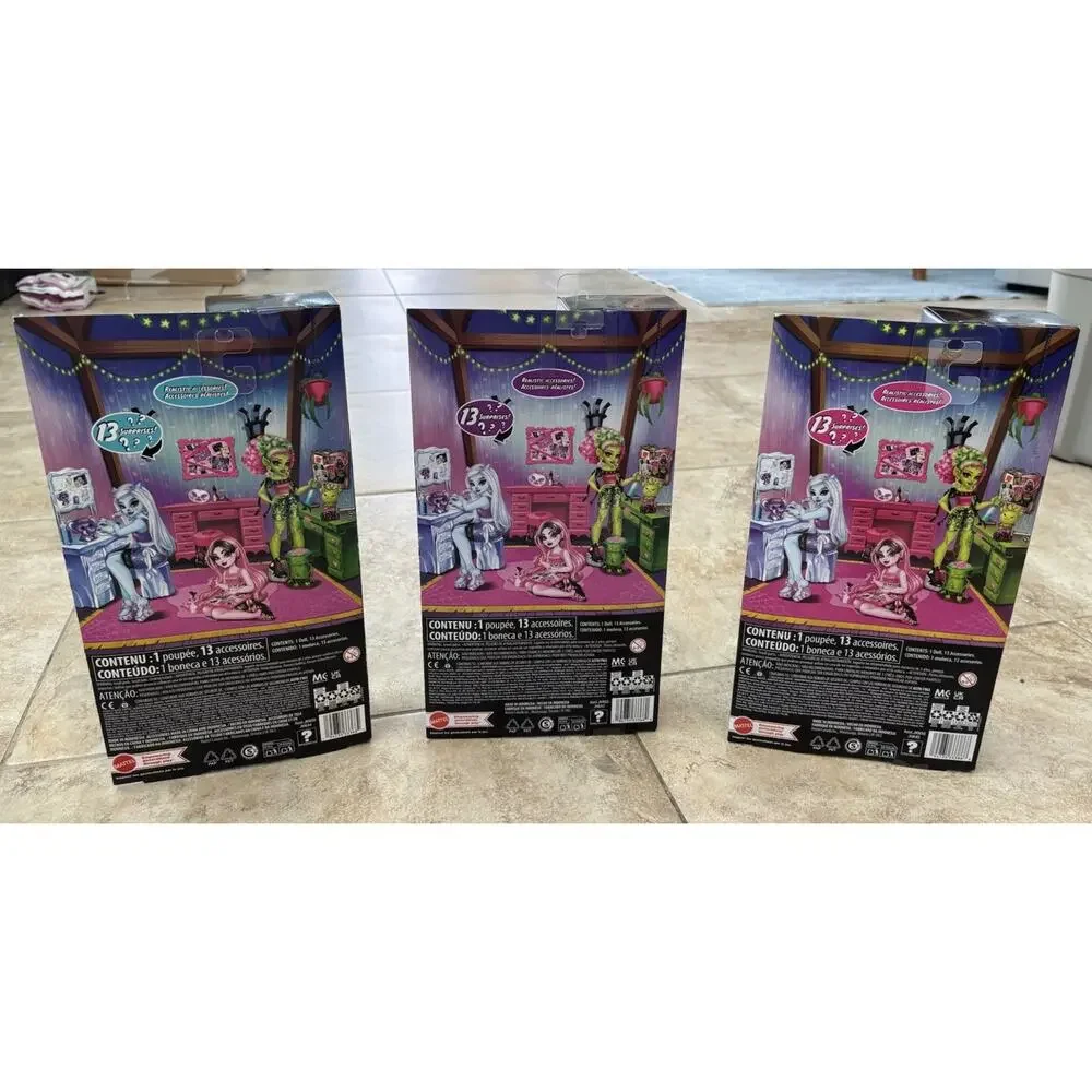 Monster High Self-Scare Secrets 2026 Frankie Abbey Bominable & Venus McFlytrap